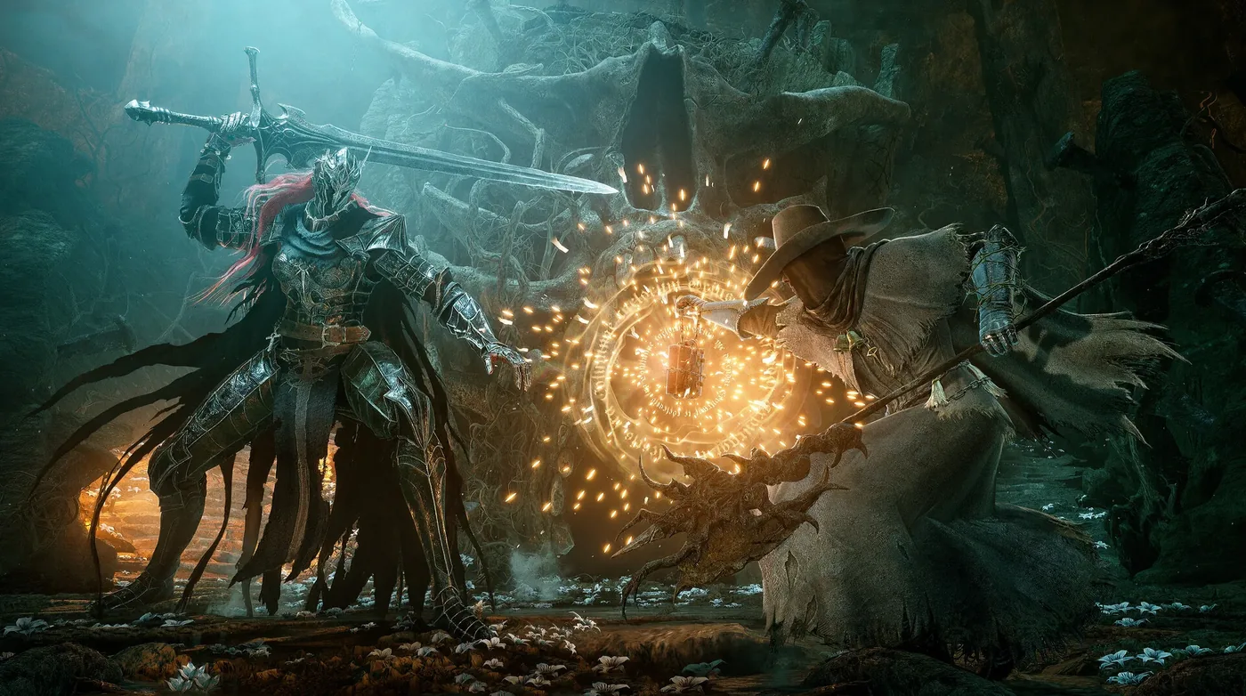 Lords of the Fallen — атмосферный вид разрушенной локации
